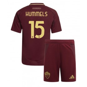 AS Roma Mats Hummels #15 Hjemme skjorte til barn 2024-25 Kortermet (+ korte bukser)